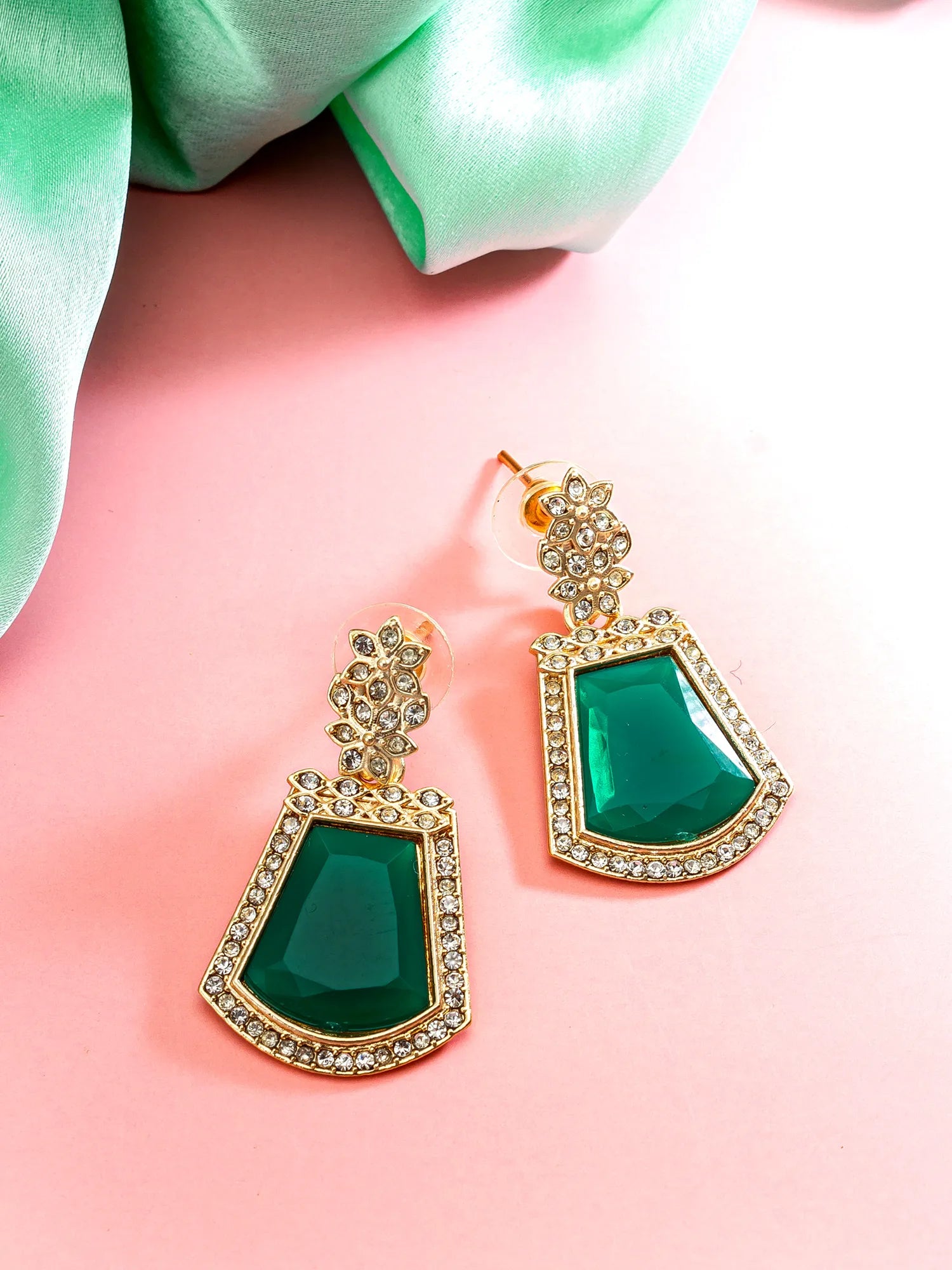 Stone Drop Earrings 