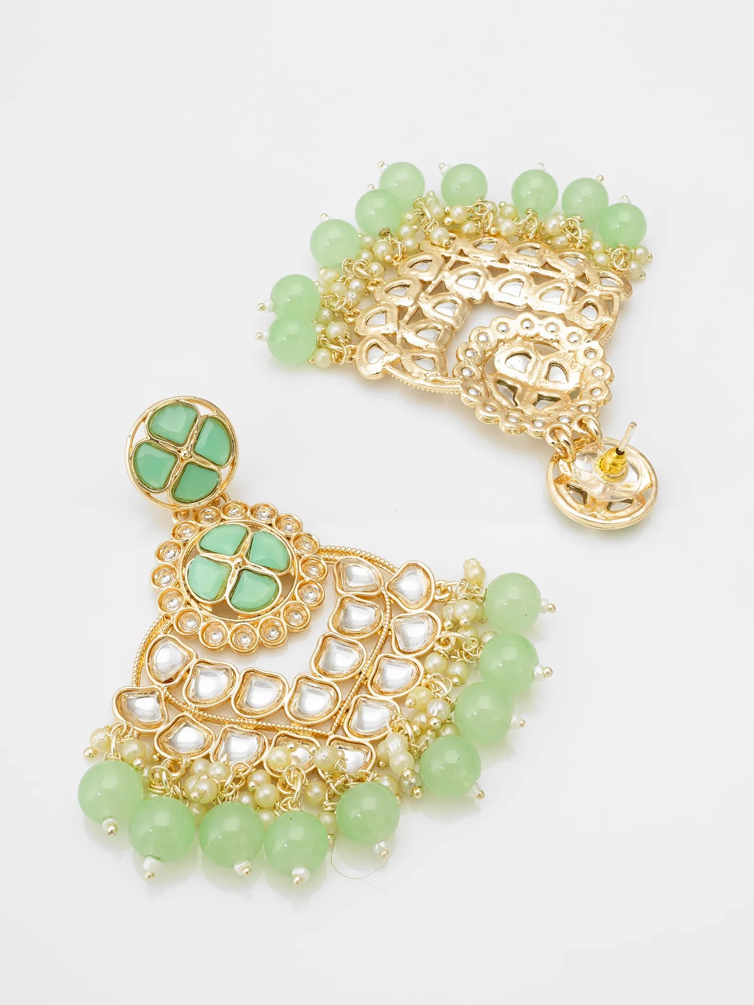 Kundan Chandbali Earrings 