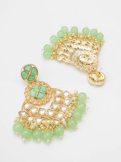Kundan Chandbali Earrings 