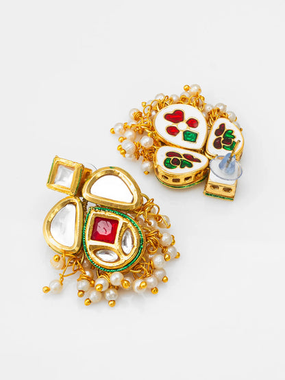 Kundan Stud Earrings 