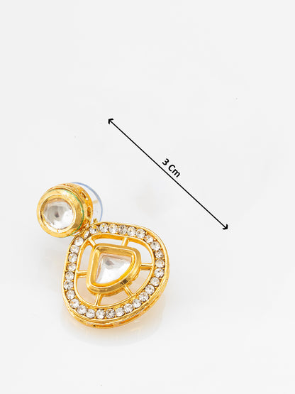 Aadita Kundan Shield Mangalsutra Set