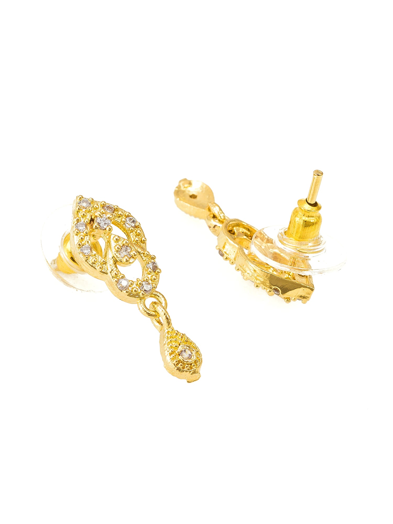 Aadita Asymmetrical Floral Vine Mangalsutra Set