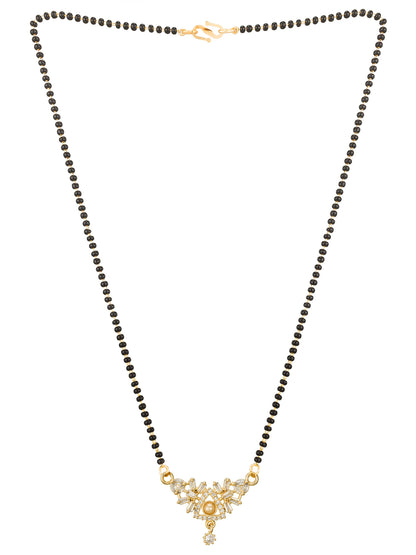 Aadita Geometric Triangle Mangalsutra