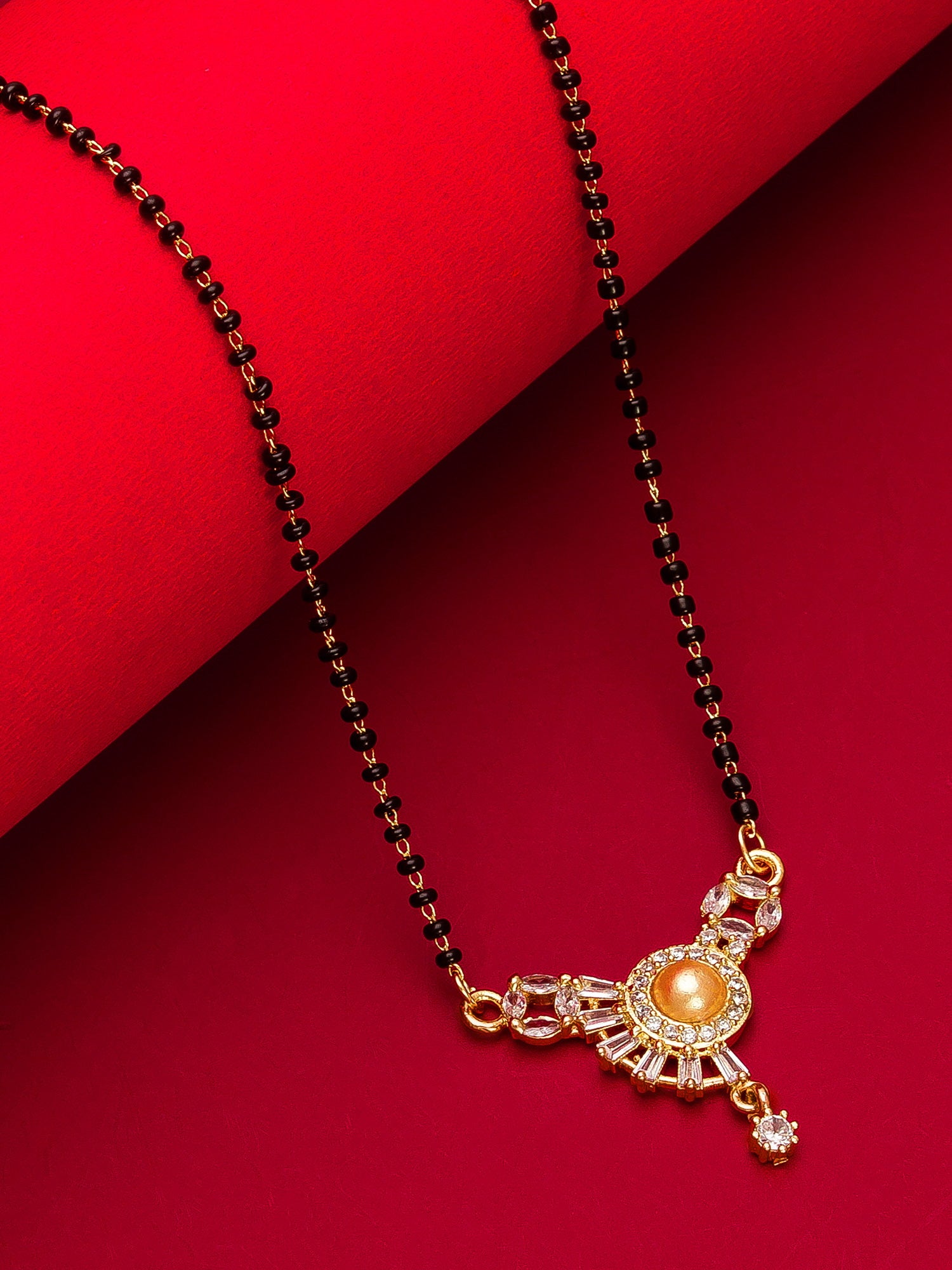 Aadita Winged Halo Mangalsutra