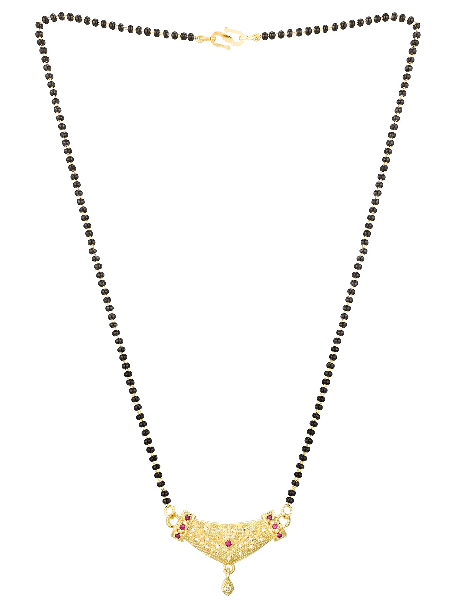 Aadita Royal Textured Arch Mangalsutra