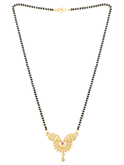 Aadita Floral Filigree Mangalsutra