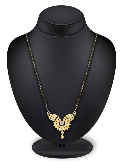 Aadita Floral Filigree Mangalsutra