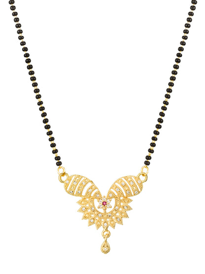 Aadita Floral Filigree Mangalsutra