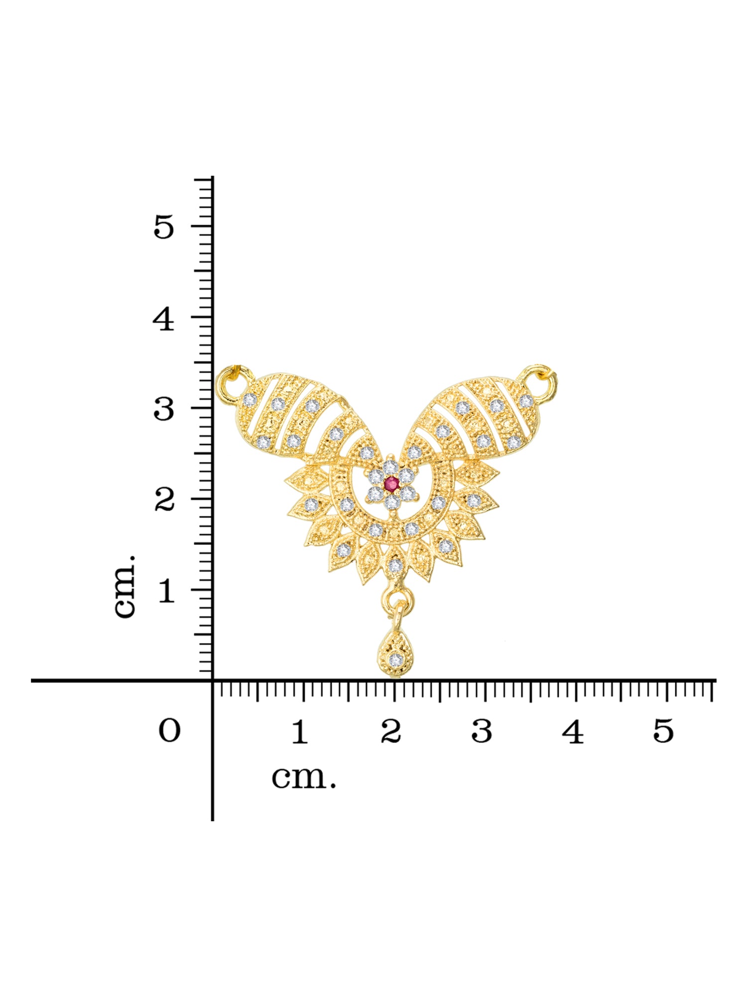 Aadita Floral Filigree Mangalsutra