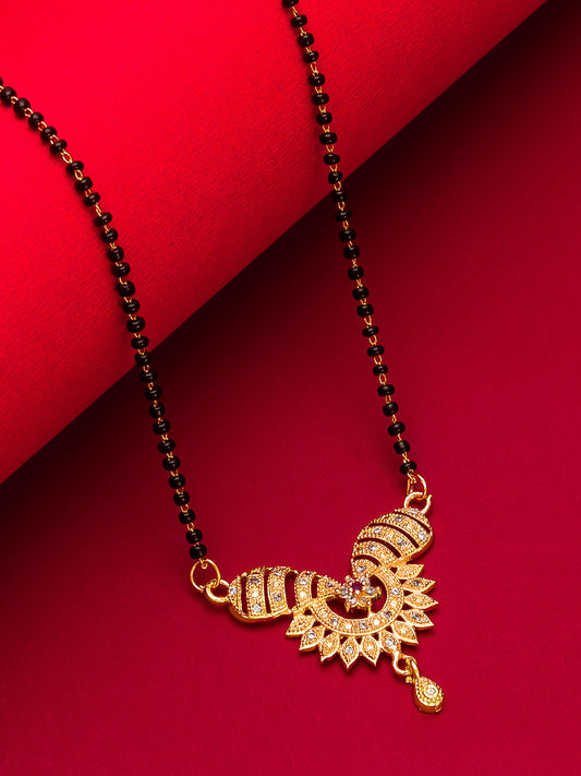 Aadita Floral Filigree Mangalsutra