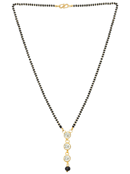 Aadita Linear Drop Trinity Mangalsutra