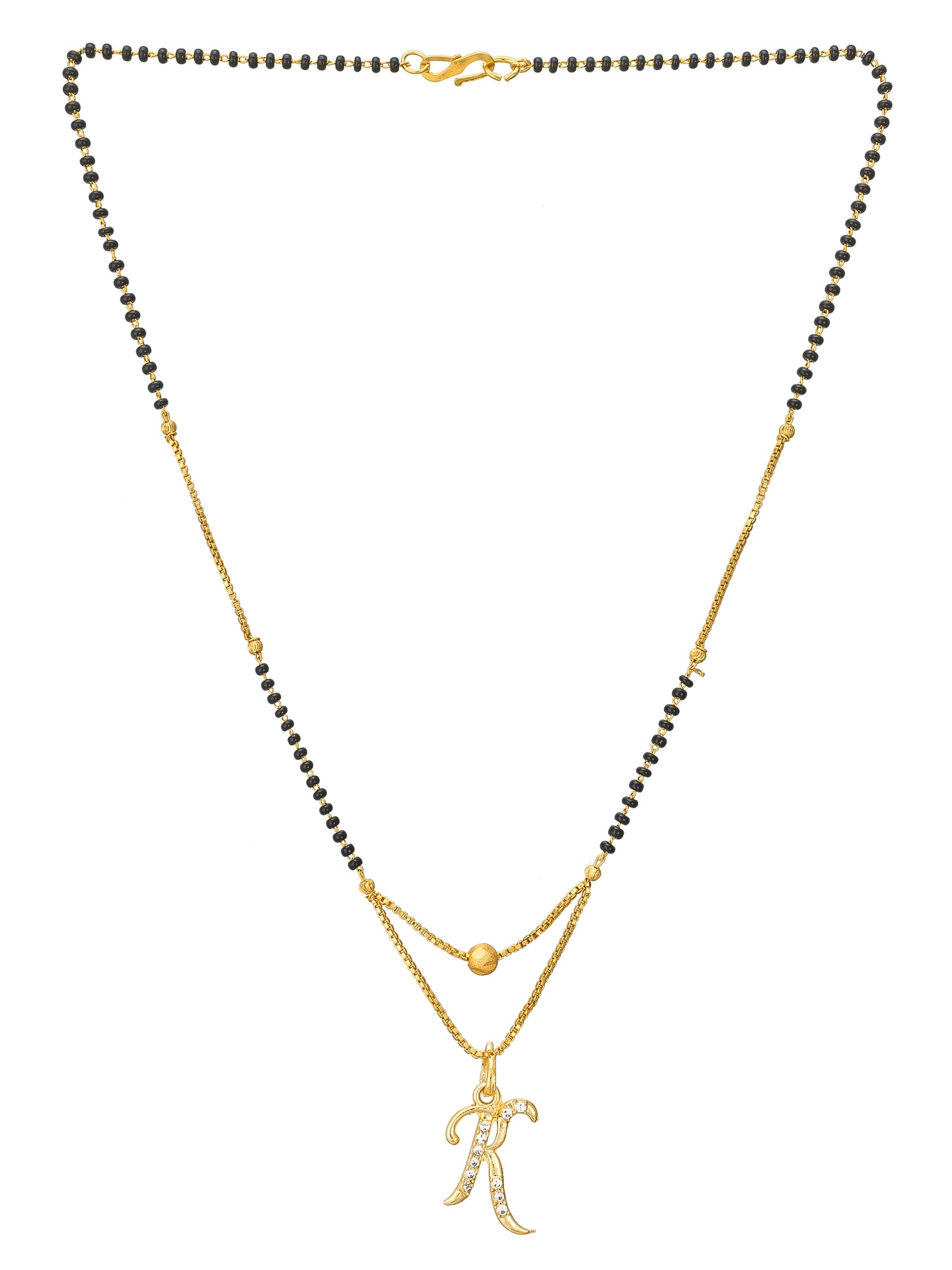 Aadita Alphabet 'K' Initial Mangalsutra