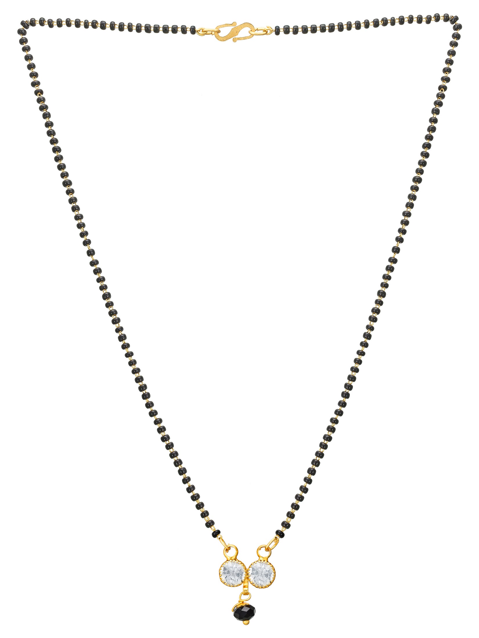 Aadita Twin Crystal Infinity Style Mangalsutra