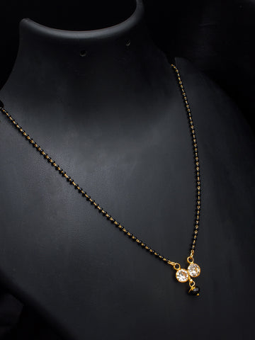 Aadita Twin Crystal Infinity Style Mangalsutra