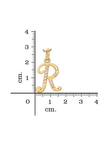 Aadita Alphabet 'R' Initial Mangalsutra