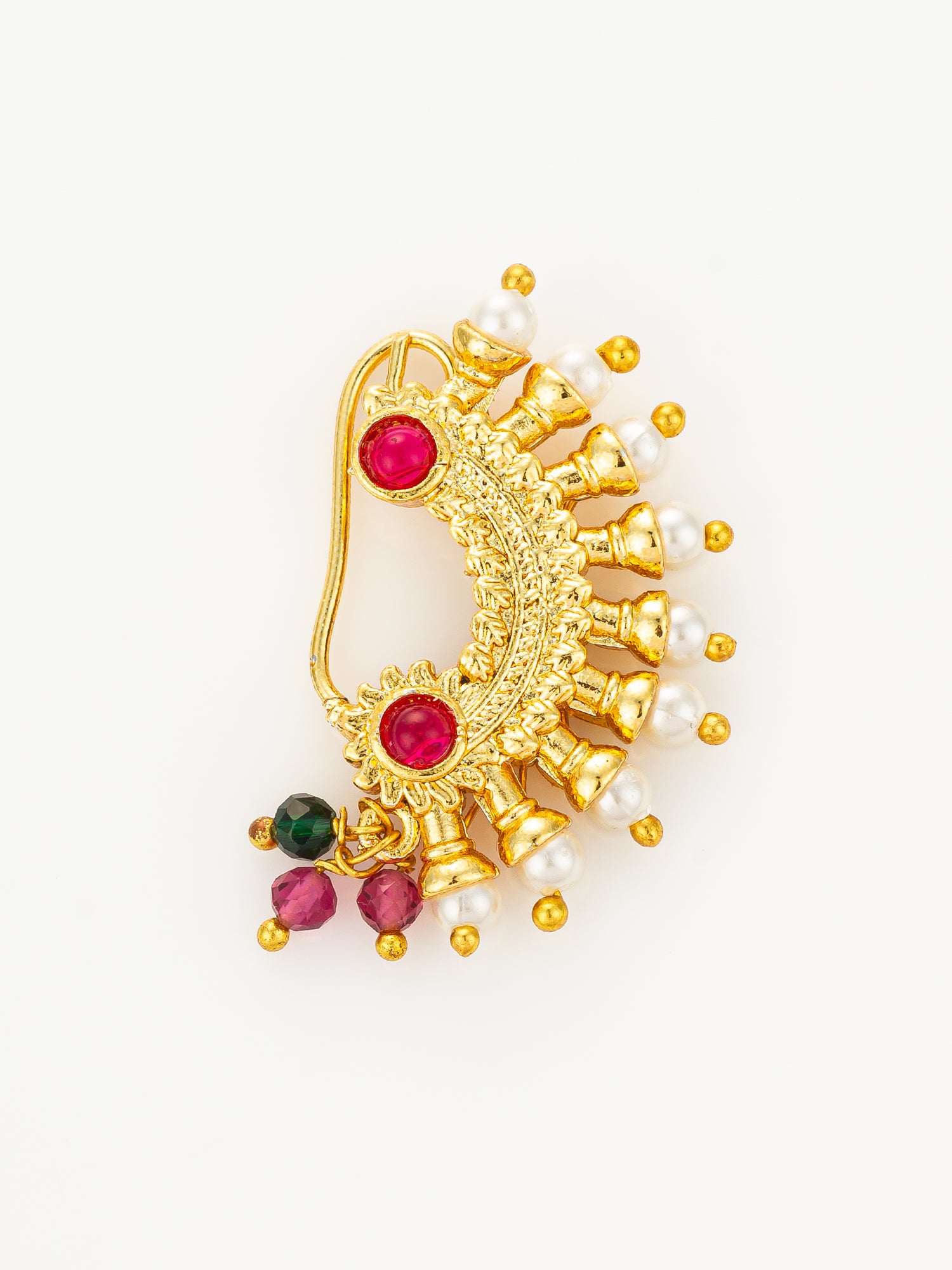 Aadita Traditional Pearl Nath