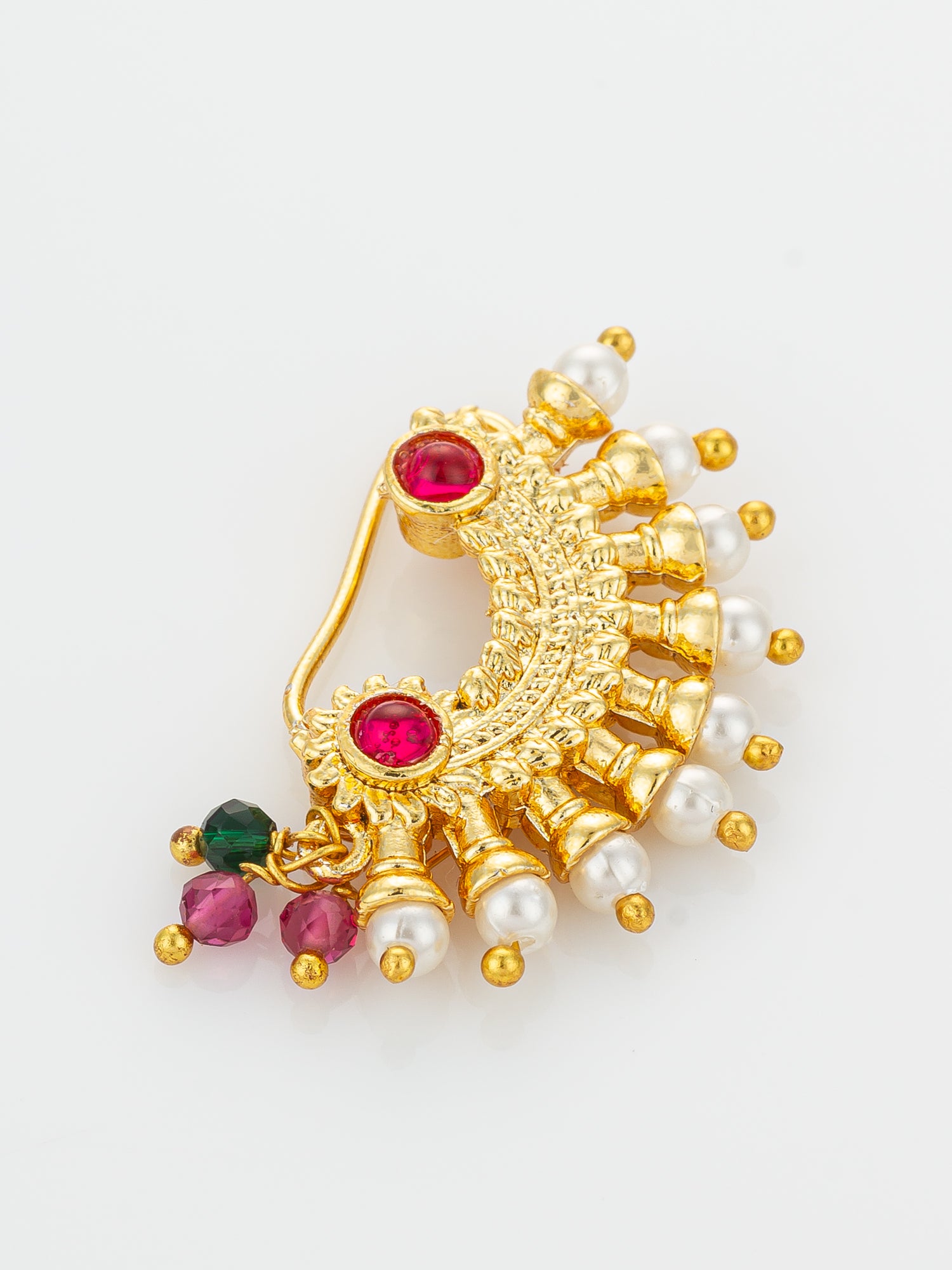 Aadita Traditional Pearl Nath