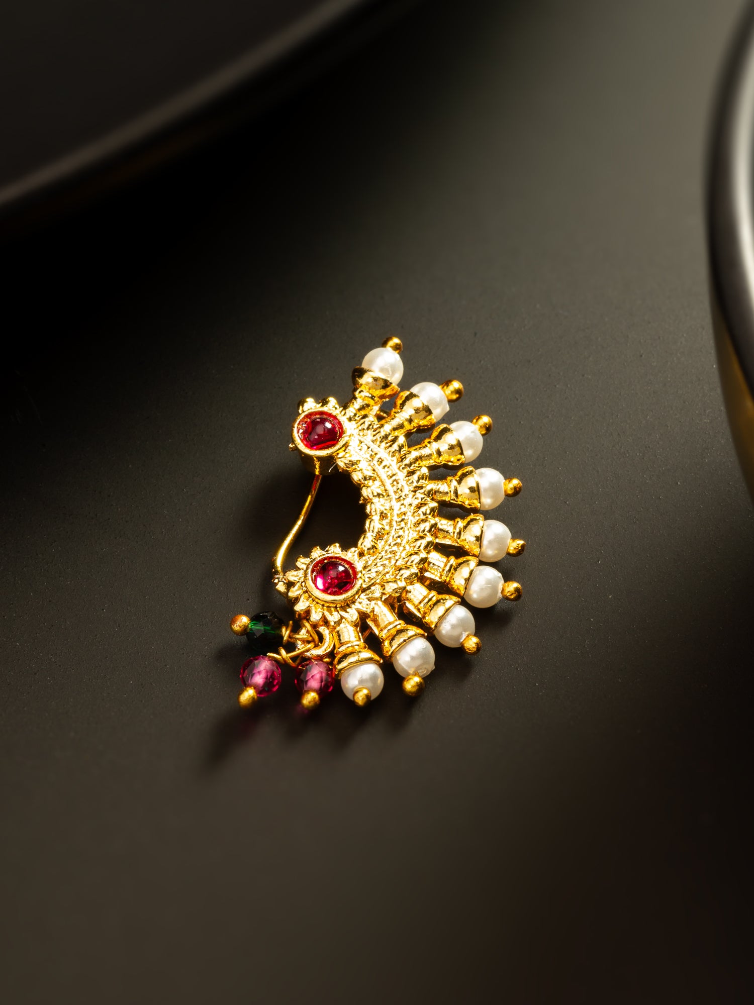 Aadita Traditional Pearl Nath